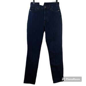 & Denim By H&M Blue Mom Jeans Ultra High Waist Loose Fit Size 2